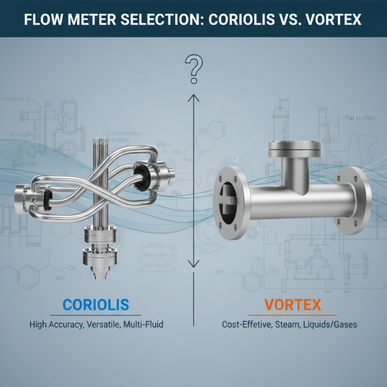 Coriolis Vs. Vortex Flow Meters